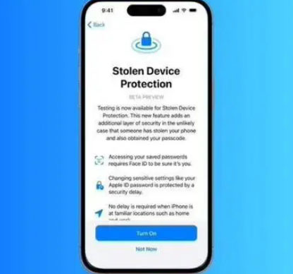 丹江口苹果授权维修店分享被盗设备保护功能开启方法