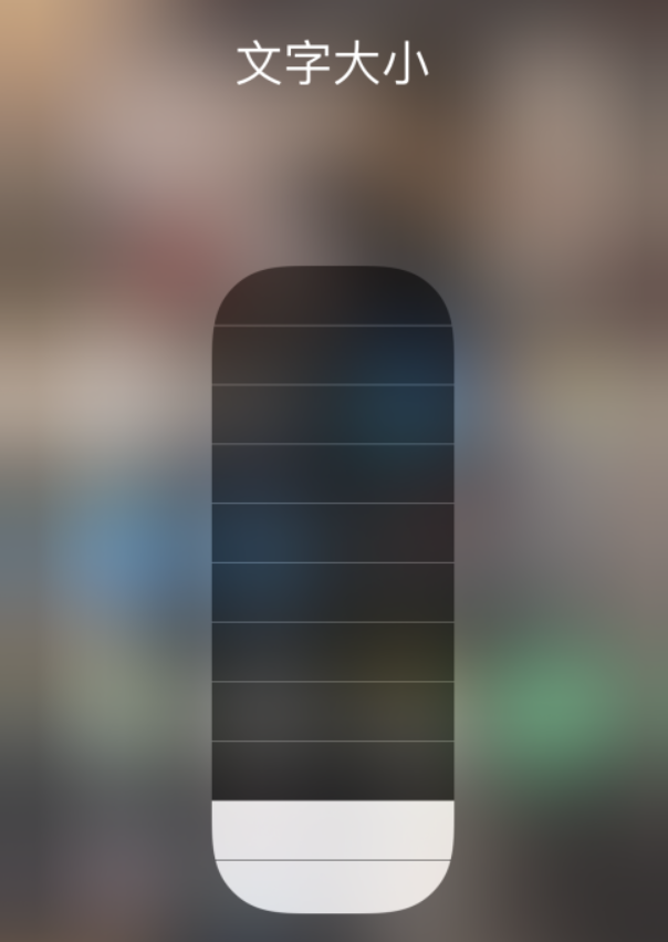 丹江口苹果手机维修分享小技巧：在 iPhone 控制中心快速调节字体大小 