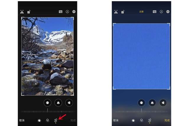 丹江口苹果手机维修分享iPhone手机如何使用裁剪功能隐藏照片 