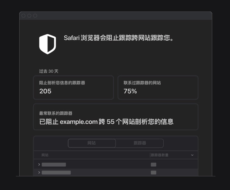 丹江口苹果手机维修分享如何在 Safari 浏览器中查看和打开隐私报告 